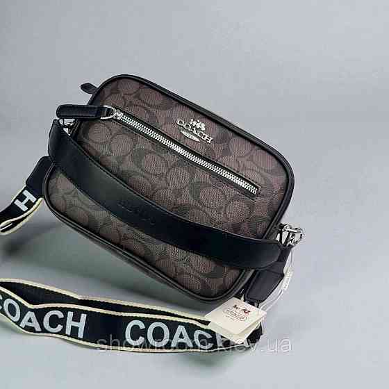 Чоловіча стильна сумка Coach через плече (9357) Київ