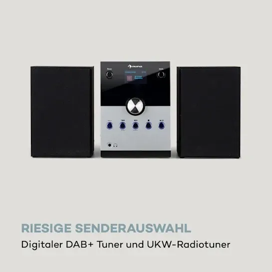 Міні стереосистема Auna MC-30 DAB з Німеччини Уцінка Дніпро - фото 3