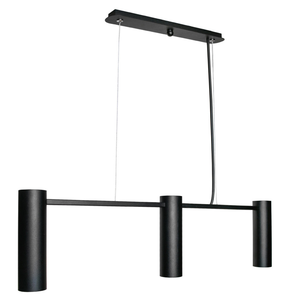 Подвесная люстра паук 3 лампы Telescope NL 17502-3 BK Одесса - изображение 2