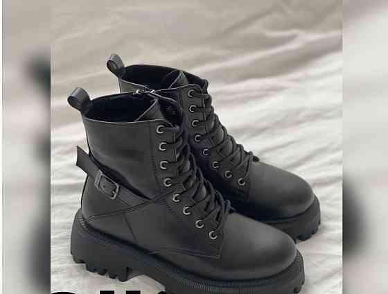 Olli Черевики жіночі OLLI K-260-Астра чорні (зима, шкіра натуральна) (4903) 37 Коломия