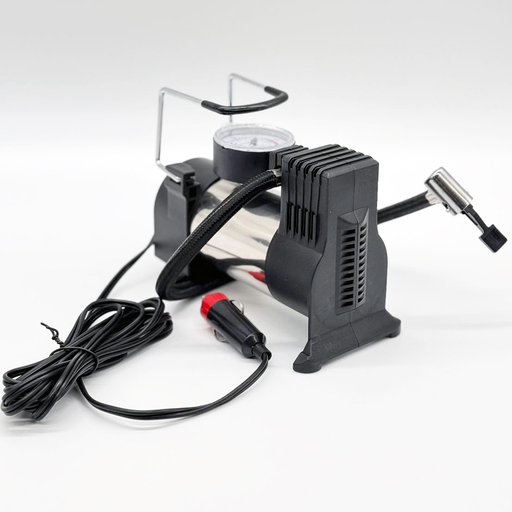 Автомобільний компресор від прикурювача 40 л/хв, 965кПа, Air pump HS-208 / Повітряний насос для шин Київ - фото 9