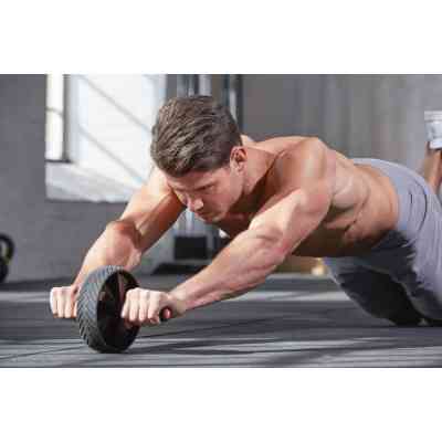 Ролик для пресса Adidas Ab Wheel ADAC-11404 чорний D18 см (885652002370) Винница