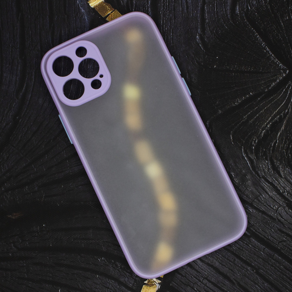 Чехол TOMOCOMO (FULL PROTECTION) for iPhone 12 Pro Violet Київ - фото 2