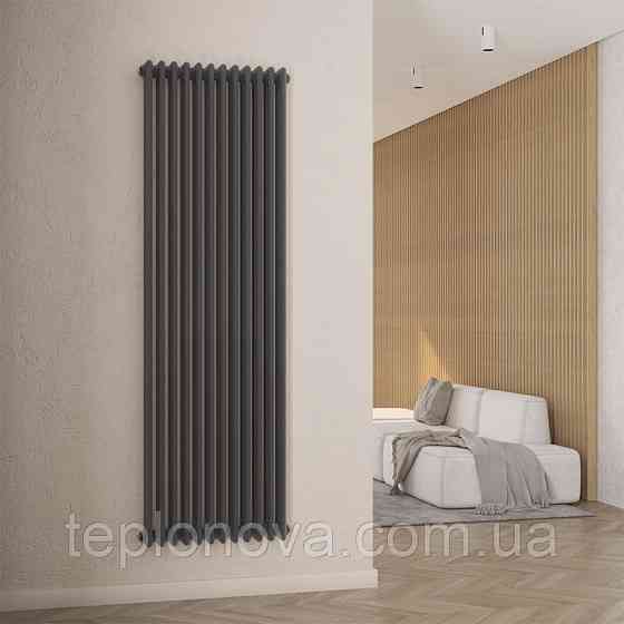 Дизайнерський радіатор 1800/560 (мм) антрацит IDEALE VIOLA (бічне підключення) 13 12/1800/560 Чернівці