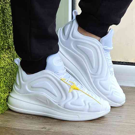 Кроссовки Nike 720 Белые Женские Найк с Амортизацией (размеры: 39,40,41,42,43) Видео Обзор Днепр