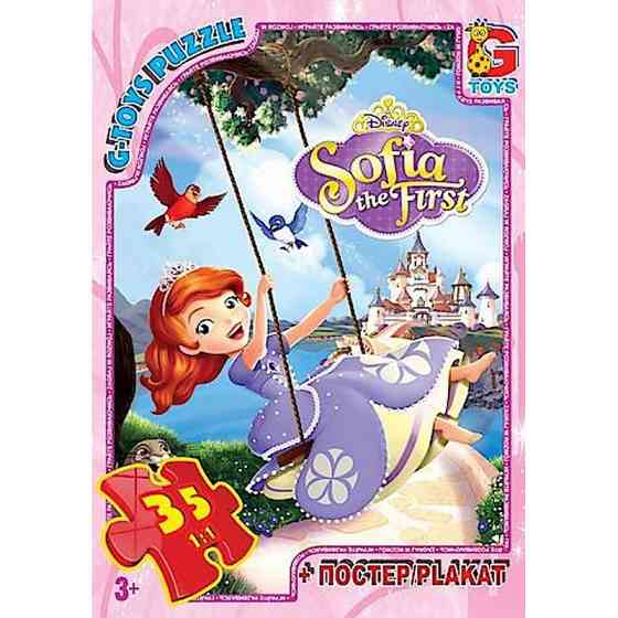Дитячий пазл "Софія Прекрасна" SF002 постер 35 елементів Вінниця