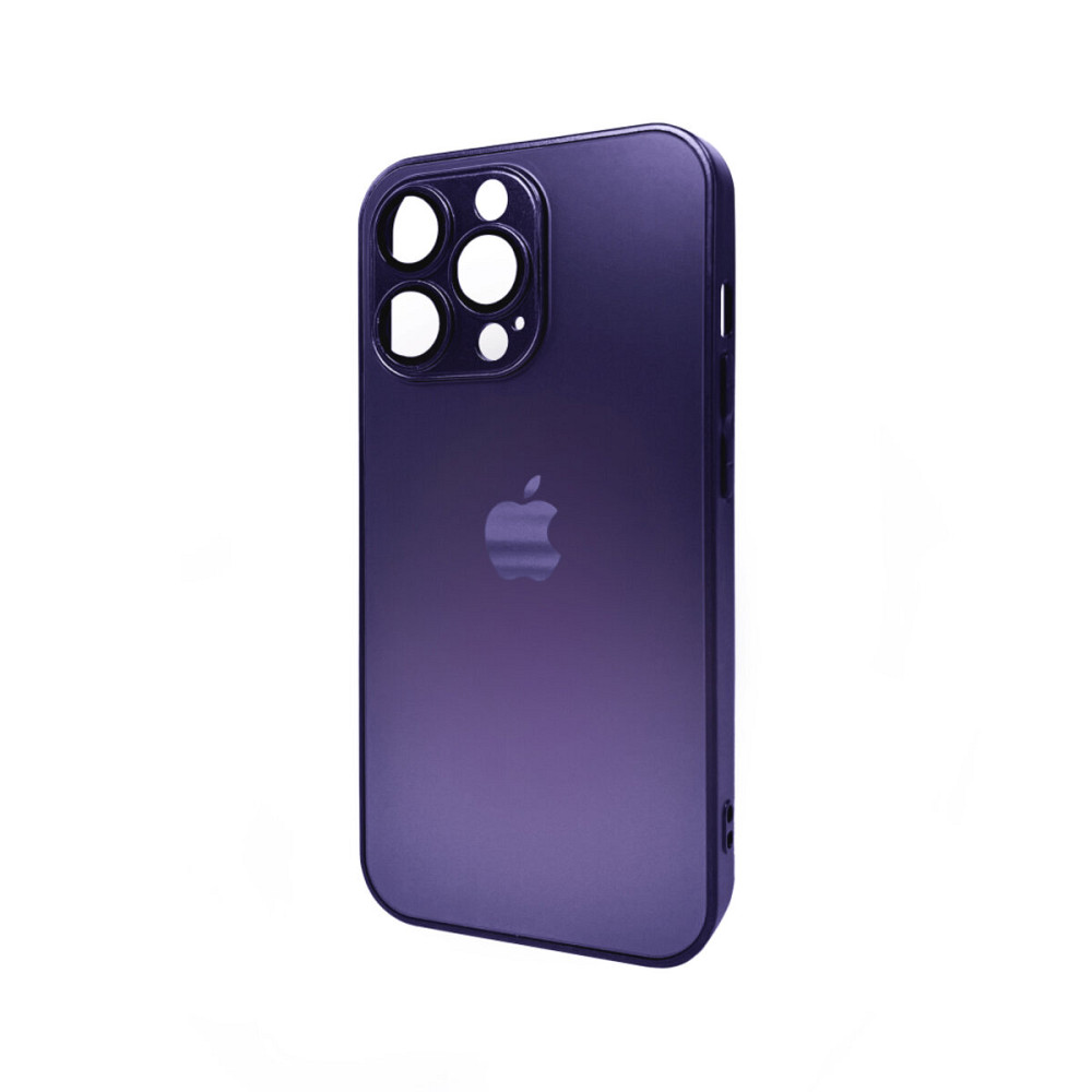 Чохол для смартфона AG Glass Matt Frame Color Logo for Apple iPhone 12 Pro Deep Purple Київ - фото 1