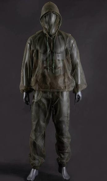 Антимоскитный костюм Mosquito Защита от насекомых (комаров, клещей, мошек) сетчатый Оливковый Винница - изображение 6