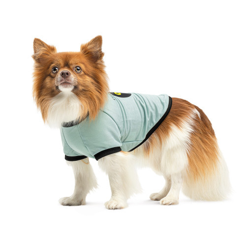 Футболка Pet Fashion Oscar для собак хлопок трикотаж рибана голубая XS2 Киев - изображение 2