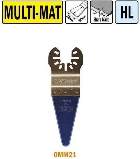 CMT 50 szt. Narożnych skrobaków 28mm do uniwersalnego zastosowania z uchwytem uniwersalnym OMM21X50 Київ - фото 1