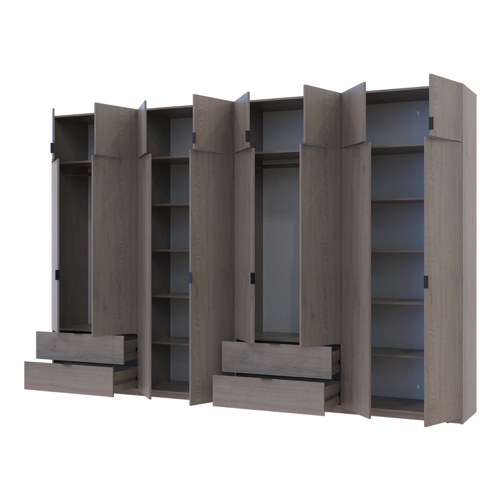 Комплект шаф для одягу Doros Лукас (2 шт.) 360х50х240 см Канноло (DRS-011859) Дніпро - фото 3