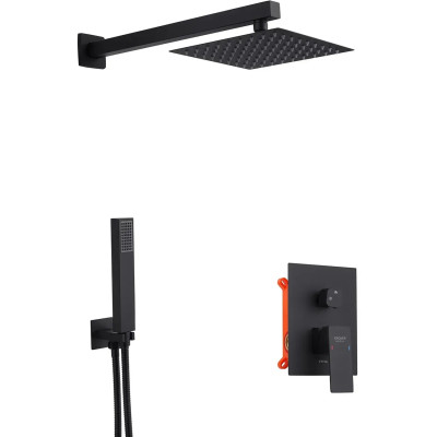 Душевой гарнитур Kroner Kubus-SCH082 + змішувач Edelstahl Kubus-SCH010-3 (CVS30178) Винница - изображение 11