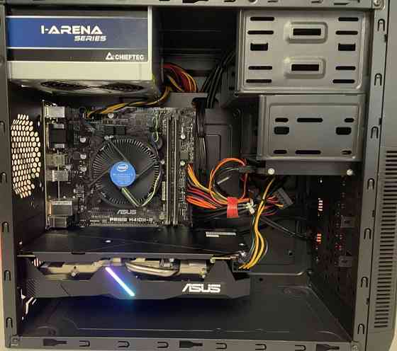 Игровой ПК i3 10100 , 16Gb. RX 5500XT 8Gb. SSD Windows 11 Pro. Киев