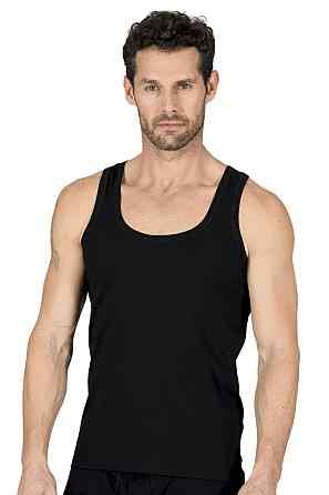 Мужская майка - Черный 100% хлопок Ozkan 11407-2 Киев