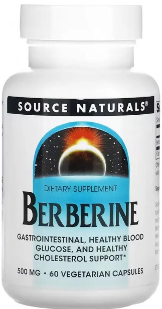 Берберін Source Naturals Berberine 500 mg 60 капс Київ - фото 1