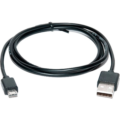 Дата кабель USB 2.0 AM to Micro 5P 0.6m Pro black REAL-EL (EL123500021) Винница - изображение 1