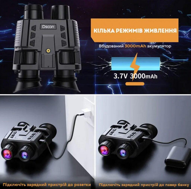Бінокуляр (прилад) нічного бачення NV8000 + кріплення Wilcox L4G24 (металеве) на шолом Вінниця - фото 10