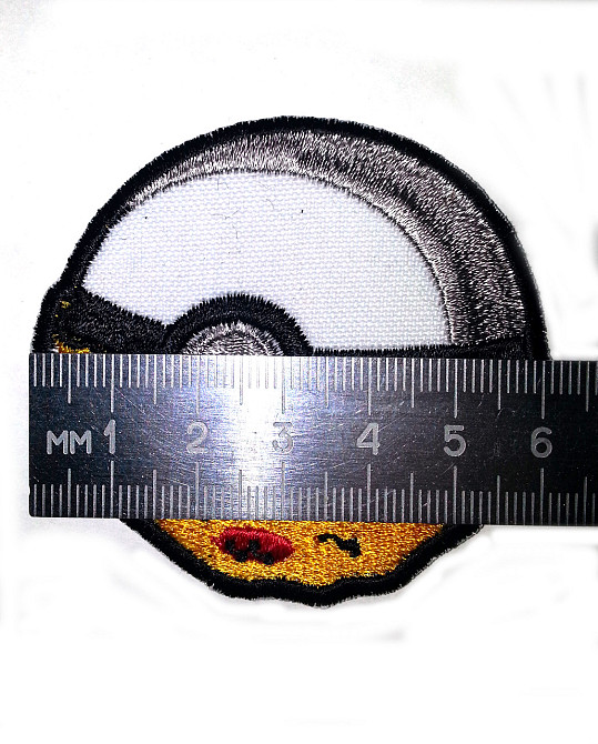 Аппликация молодежная Пицца-Покемон на одежду / декоративный вышитый патч / нашивка на сумки и рюкза Запорожье - изображение 2