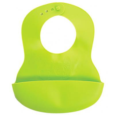 Нагрудничок Baby Team гумовий (6500_салатовый) Вінниця - фото 1