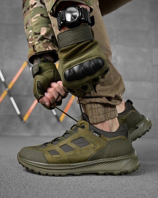 Тактические кроссовки extreme olive ВТ0967 Одесса - изображение 1
