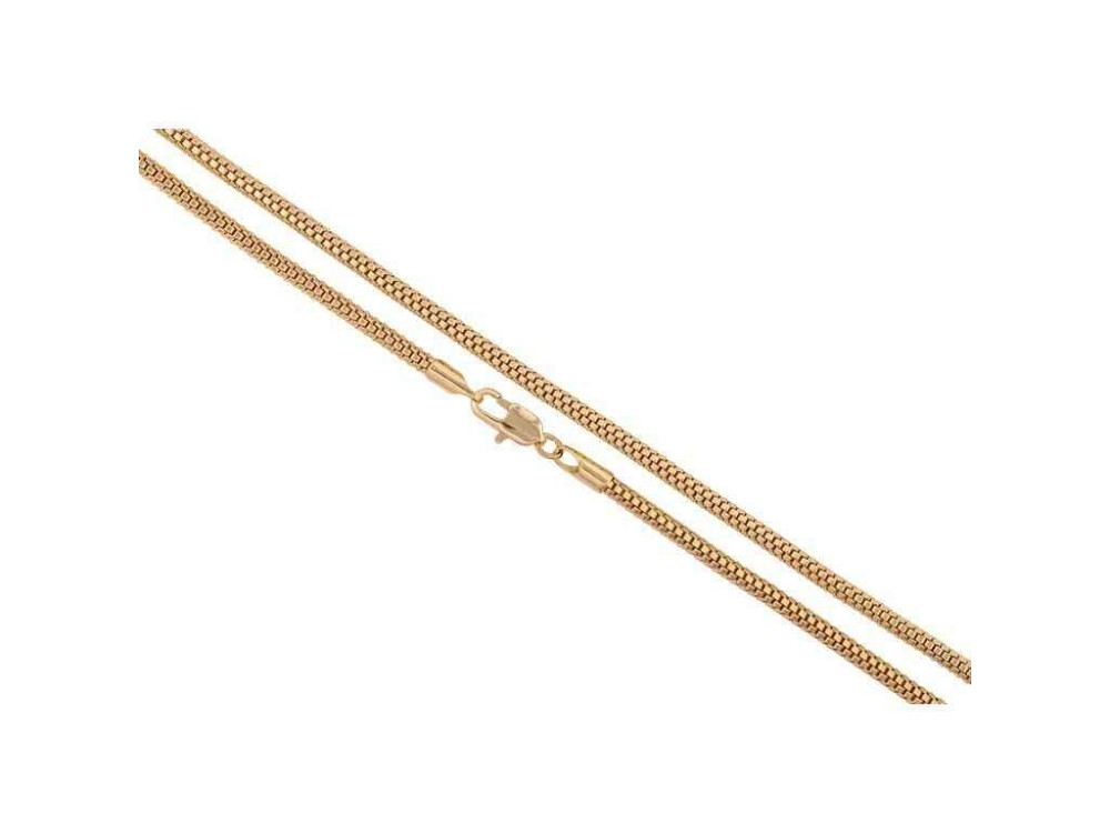 Ланцюжок Позолота 14K Плетіння декоративний шнур 50см*3мм арт.316544 ТМ XUPING Київ - фото 1