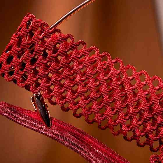 Еротичні трусики універсальний бордовий Київ