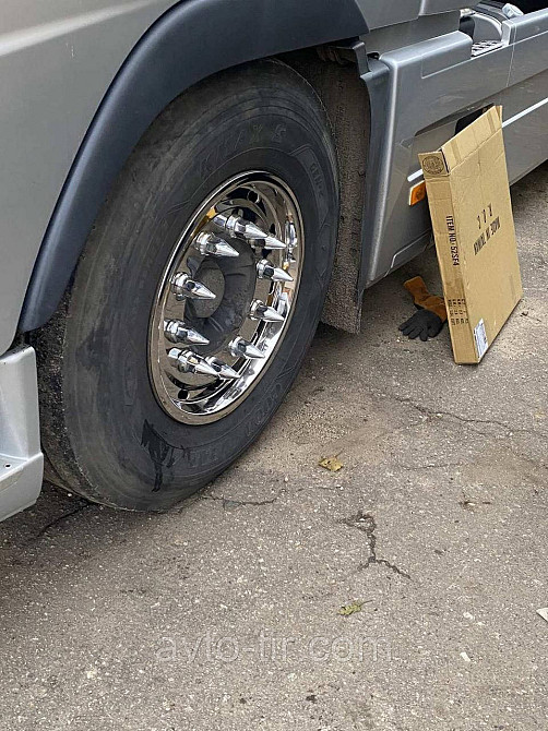 Ковпачок пластиковий на гайку 32/33 мм нікель Ковпачок пластиковий піка 32/33 мм Ковпачок на гайку піка 32 Луцьк - фото 2