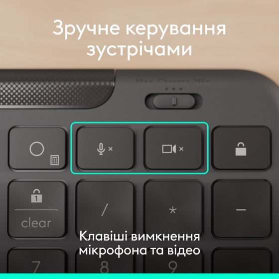 Клавіатура Logitech Signature Slim K620 Wired Keyboard for Business - GRAPHITE (920-013333) (7129737) Київ