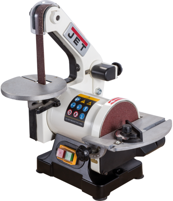 Шлифовальный тарелко-ленточный станок JET JDBS-5-M: 230В 0,25(0,16)кВт. Ø=125. лента 25,4х767 мм Одесса - изображение 1