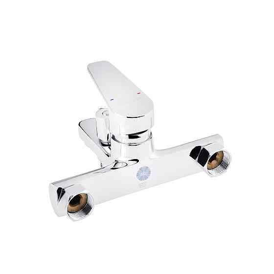 Змішувач для ванни Kroner KRP Brocken - C060 з душовим гарнітуром, хром Київ