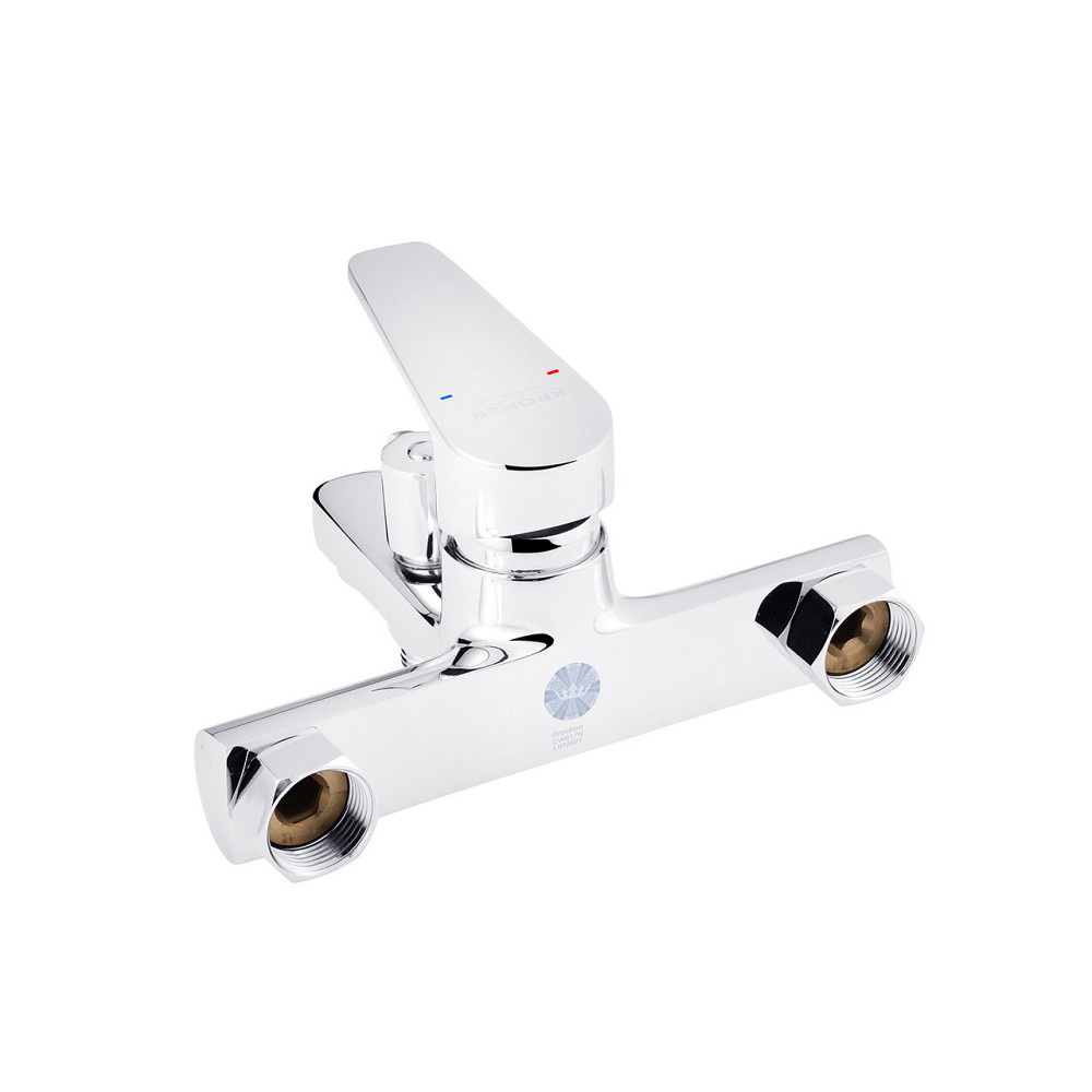 Смеситель для ванны Kroner KRP Brocken - C060 с душевым гарнитуром, хром Киев - изображение 3