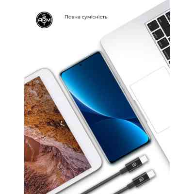 Зарядное устройство Armorstandart AR-TA800 25W USB-C + cable USB-C to USB-C black (ARM77720) Винница