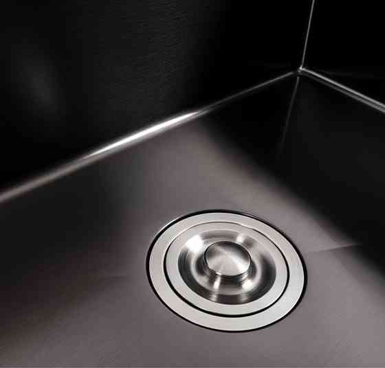 VALESO Кухонна мийка 65*45 PVD чорна VALESO Handmade (3,0/1,5) Київ