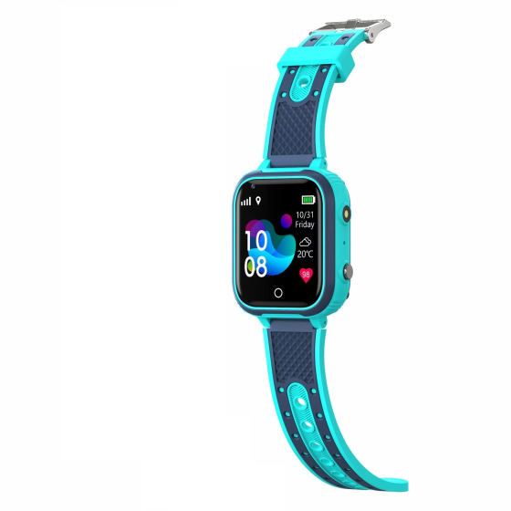 Дитячий наручний розумний годинник Smart Baby Watch LT21 з GPS Синій Київ