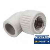 Колено с внутренней  резьбой 25*3/4 wavin ekoplastik Харьков