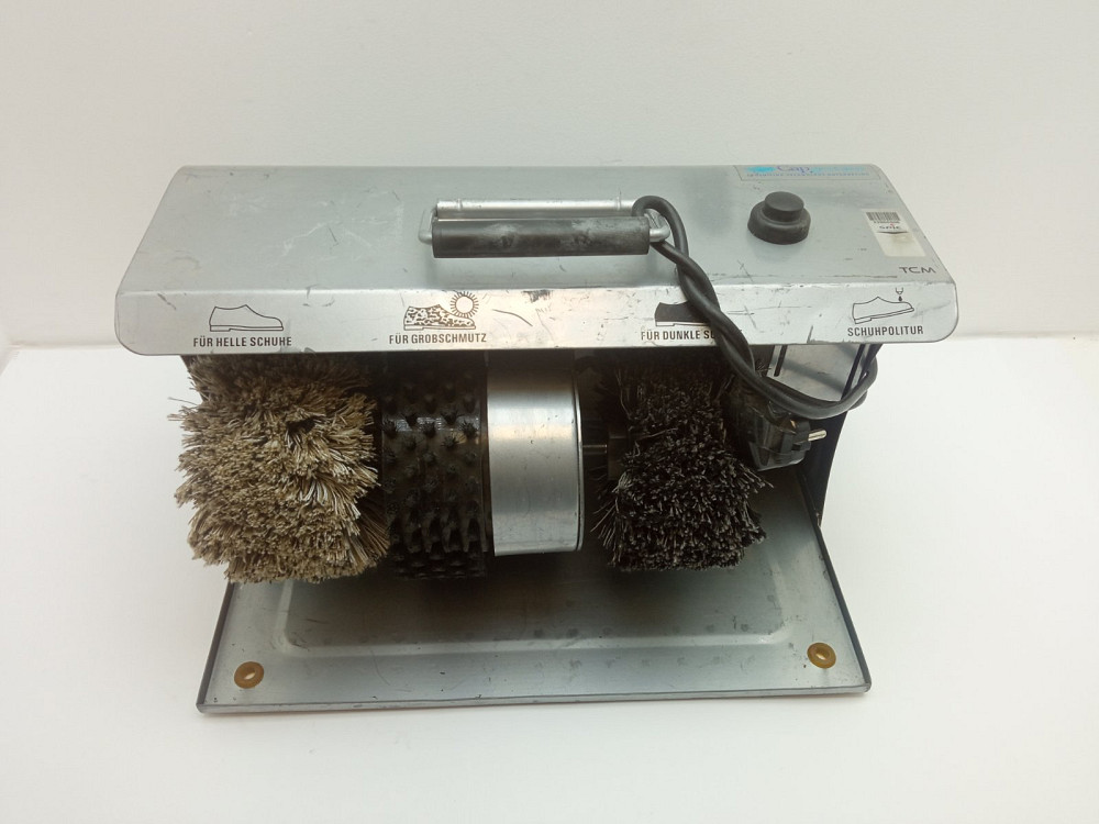 Машинка для очистки та полірування взуття TCM 233231 (Б клас) Луцк - изображение 1