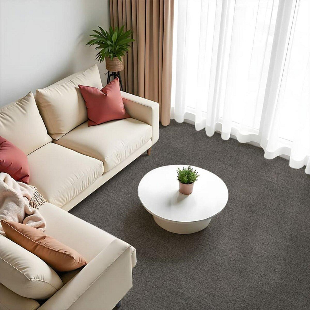 Плитка під ковролін без клейового шару 500х500х3мм Темно-Сірий SW-00002711 Дніпро - фото 6