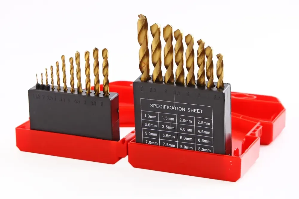 Набор сверл по металу 19 ед. Intertool 1.0-10.0 мм (покрытие Ti) Винница - изображение 2