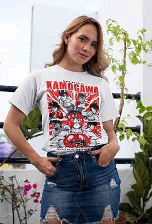 Футболка аниме Аниме Боксинг Хаджиме Но оверсайз (S/M/L) Черний AnimeJ0293 Днепр