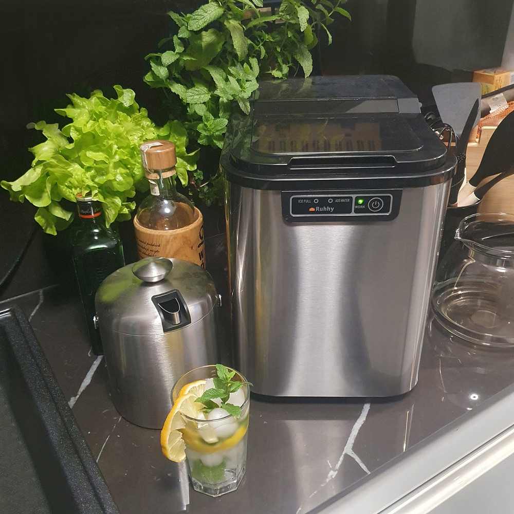 Льодогенератор побутовий 2.2 літра до 12 кг на день Ruhhy (K5537) Потужність 120 Вт Нововолинськ - фото 10