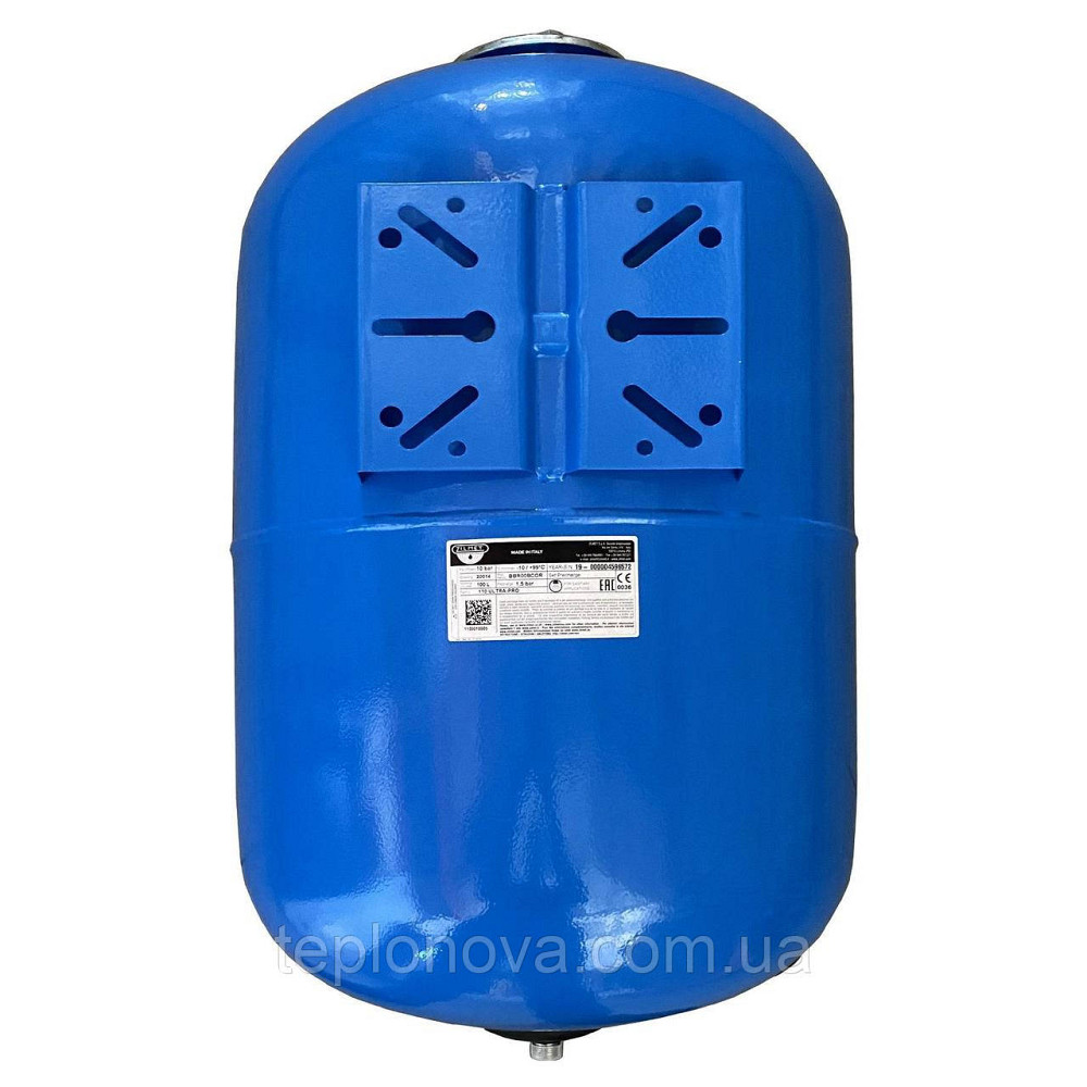 Гідроакумулятор 100 л ZILMET ultra-pro 10bar ГОРИЗОНТАЛЬНИЙ (1100010005) Чернівці - фото 3