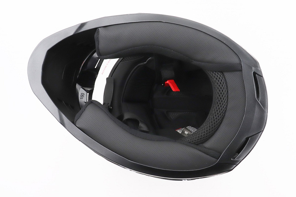 Шолом інтеграл, закритий BLD-M62 М (57-58см), ЧОРНИЙ/БІЛО-СІРИЙ Київ - фото 6