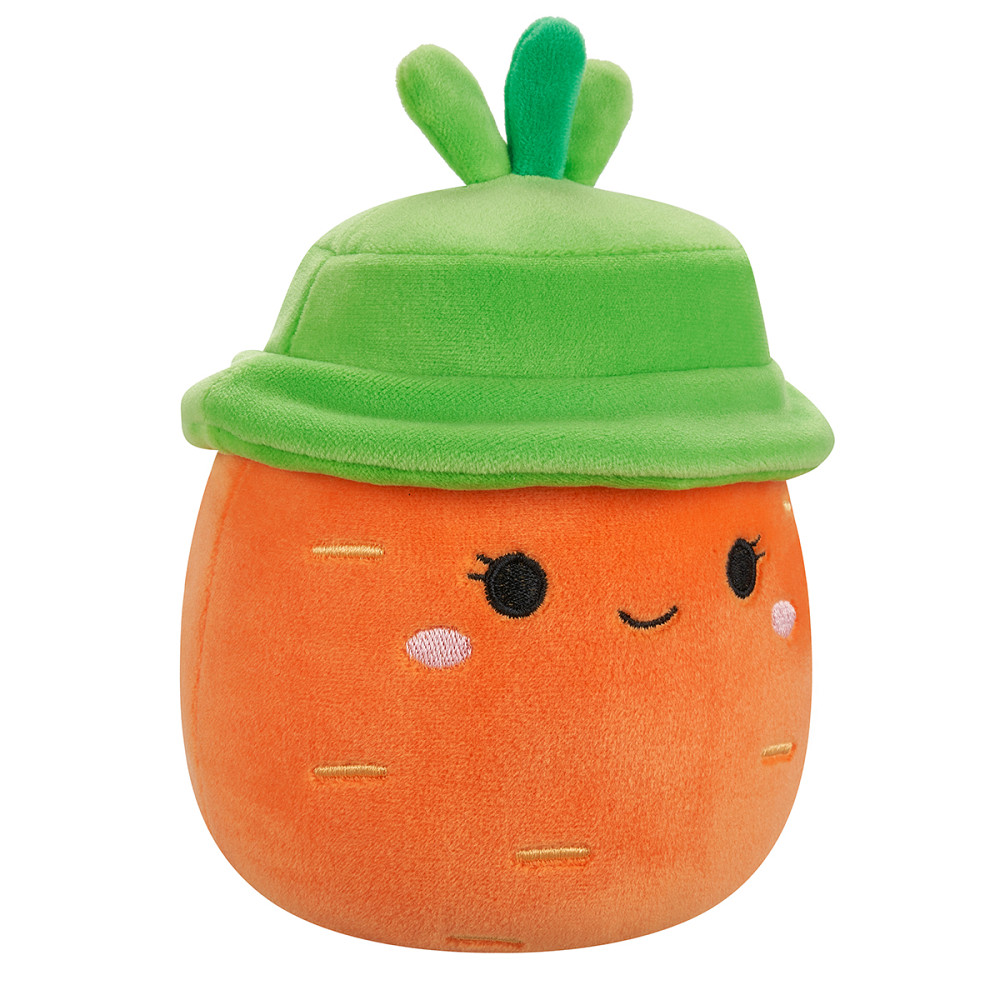 М'яка іграшка Squishmallows - Морквина Кароліна в капелюсі (19 cm) Дніпро - фото 6
