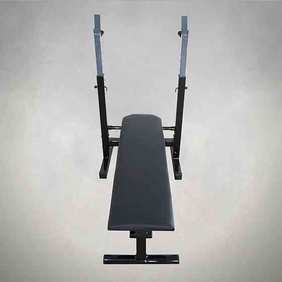 Скамья для жима горизонтальная Стойки, скамьи для жима и приседаний складная Киев