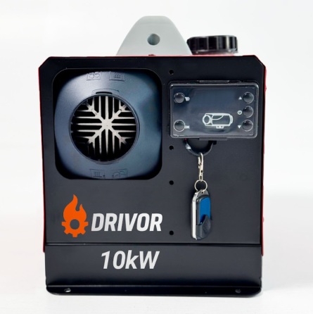 Автономний дизельний обігрівач (Webasto) Drivor 10 кВт (12В/24В/220В) з LCD-дисплеєм та пультом ДК Київ