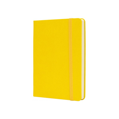 Книга записна Optima А6 NAMIB, тверда обкладинка, гумка, білий блок лінія, жовтий (O20387-05) Вінниця - фото 1