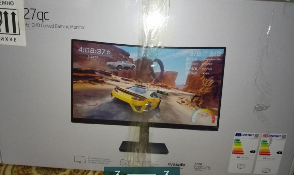 Монітор: HP X27QC Київ - фото 2