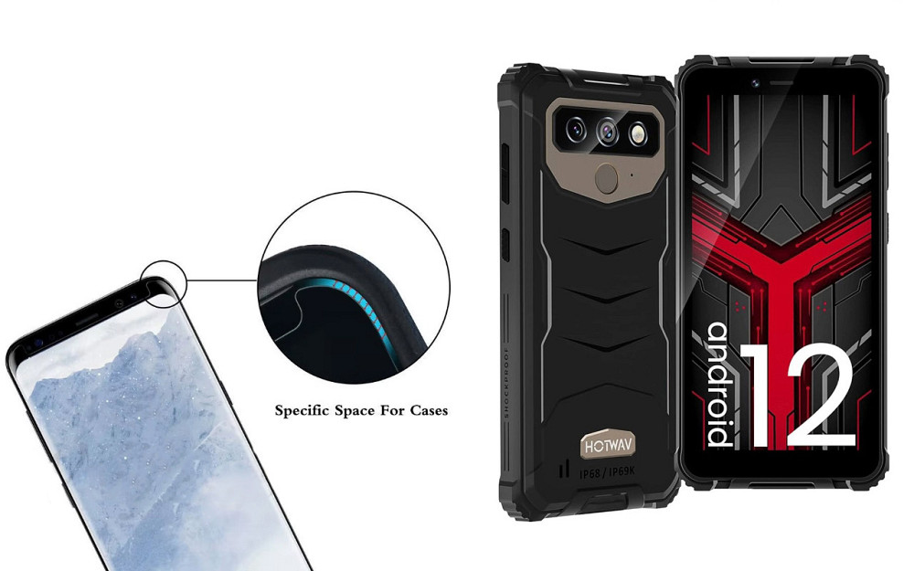 Захисне скло HyperGlass Pro для Hotwav T5 Max, Hotwav T5 Pro – максимальна чутливість та захист Київ - фото 3
