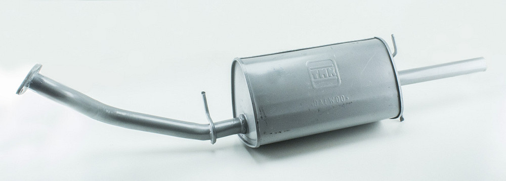 Глушитель Седан триуголный тяжелый Ланос Мукачево - изображение 1