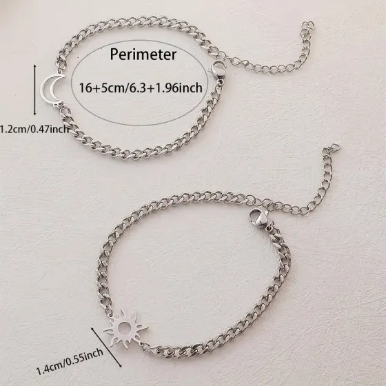 Парные браслеты солнце и луна – для пары или друзей Киев